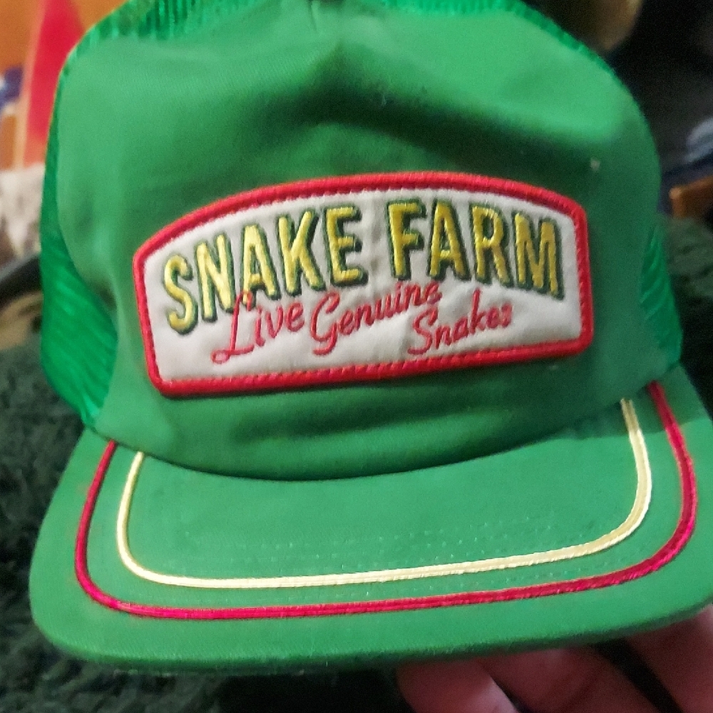 Retro Inspired Trucker Hat By Sendero Provisions Co. Live Snakes Snake Farm